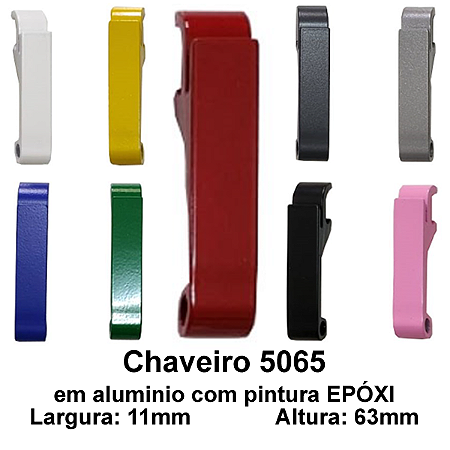 Chaveiro Abridor modelo 5065 "Pé de galinha" pacotes com 50 peças.